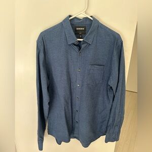Bonobos Casual Button Down in Deep Blue